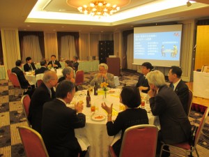 会長懇談会2015_歓談